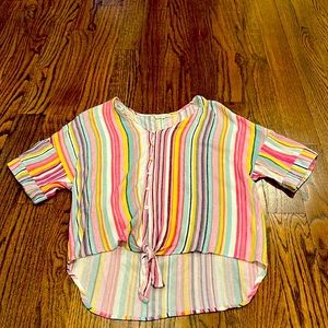 Multicolored top